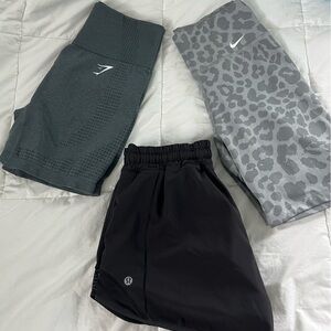 Lot of 3 athletic shorts